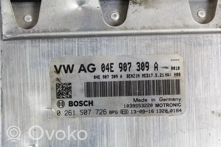 Volkswagen Golf VII Sterownik / Moduł ECU 04E907309A