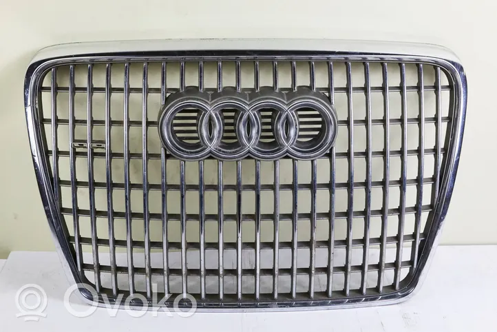 Audi A6 Allroad C6 Rejilla superior del radiador del parachoques delantero 4F0853651AA