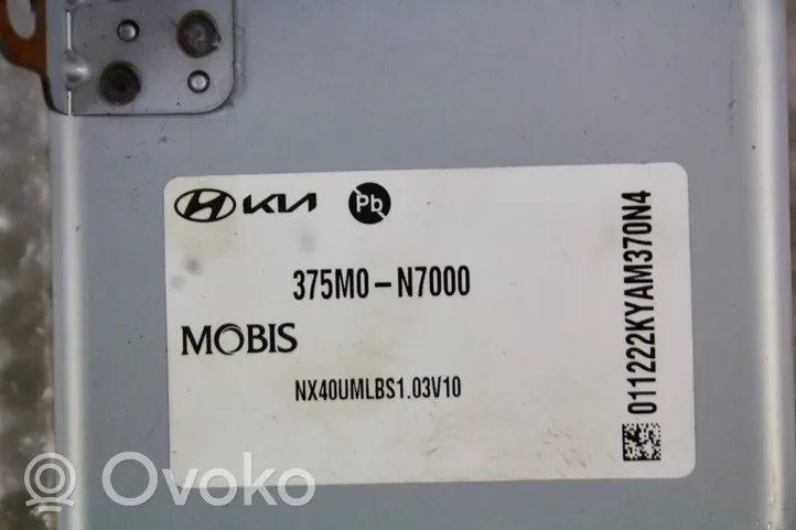 Hyundai Tucson IV NX4 Bateria pojazdu hybrydowego / elektrycznego 375M0N7000