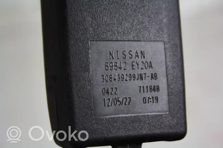 Nissan Qashqai+2 Boucle de ceinture de sécurité arrière 89842ey20a