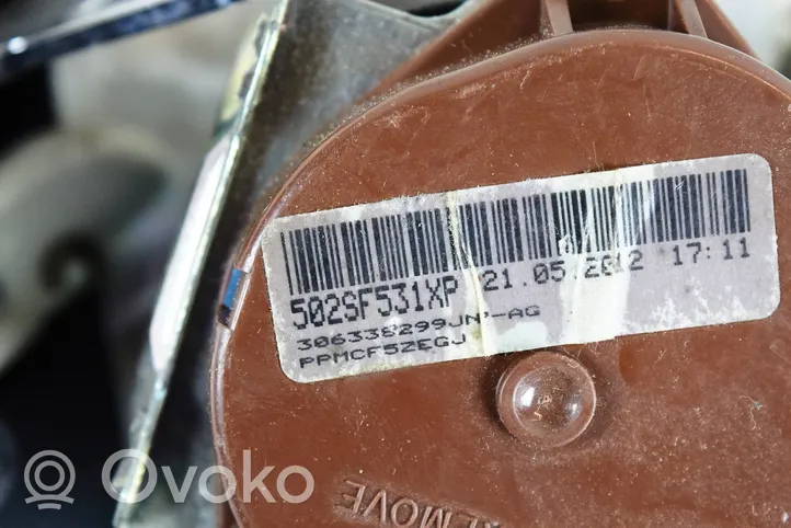 Nissan Qashqai+2 Takaistuimen turvavyö 306338299jn