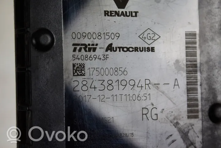Renault Megane IV Distronic-anturi, tutka 284381994r