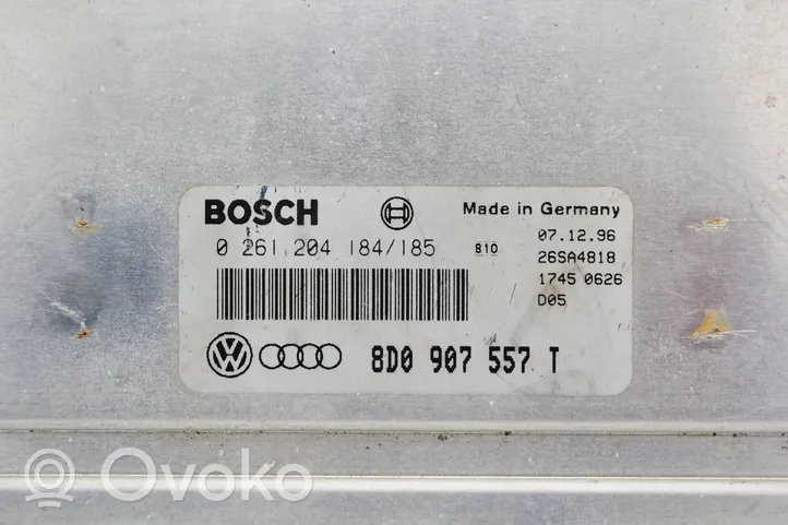 Audi A6 S6 C5 4B Variklio valdymo blokas 8d0907557t