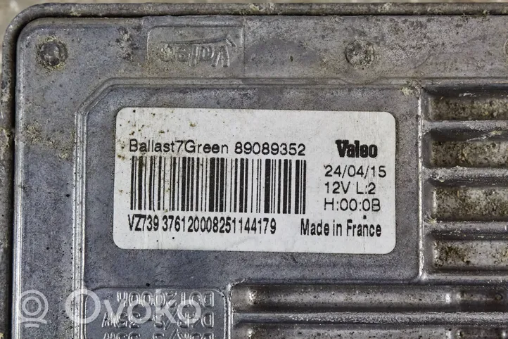 Volvo XC60 Module de ballast de phare Xenon 89089352