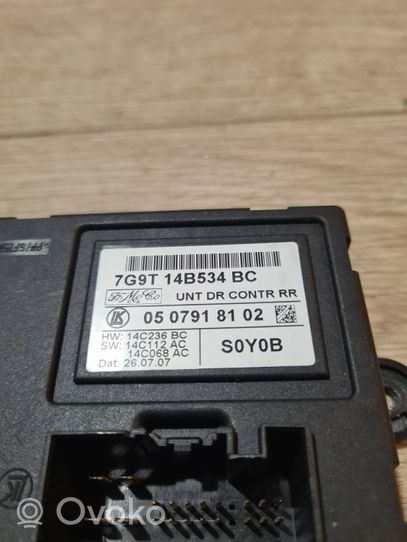 Volvo S80 Durų elektronikos valdymo blokas 7G9T14B534BC