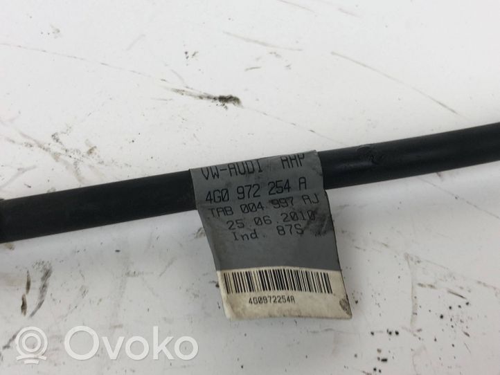 Audi A6 S6 C7 4G Cableado del sensor ABS trasero 4G0972254A