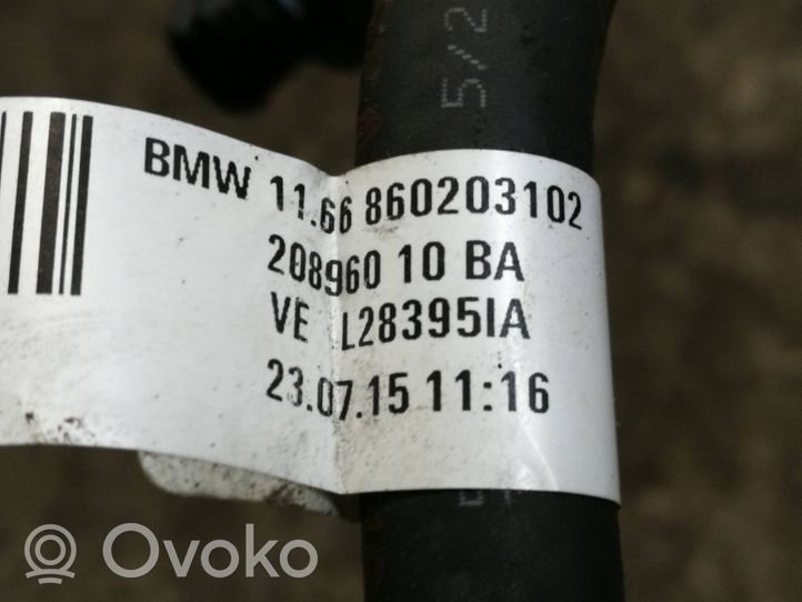 BMW 7 G11 G12 Przewód / Wąż wspomagania hamulca 86020310