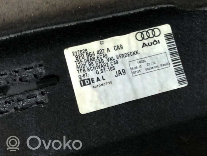 Audi RS5 Inne elementy wykończenia bagażnika 8F0864407A