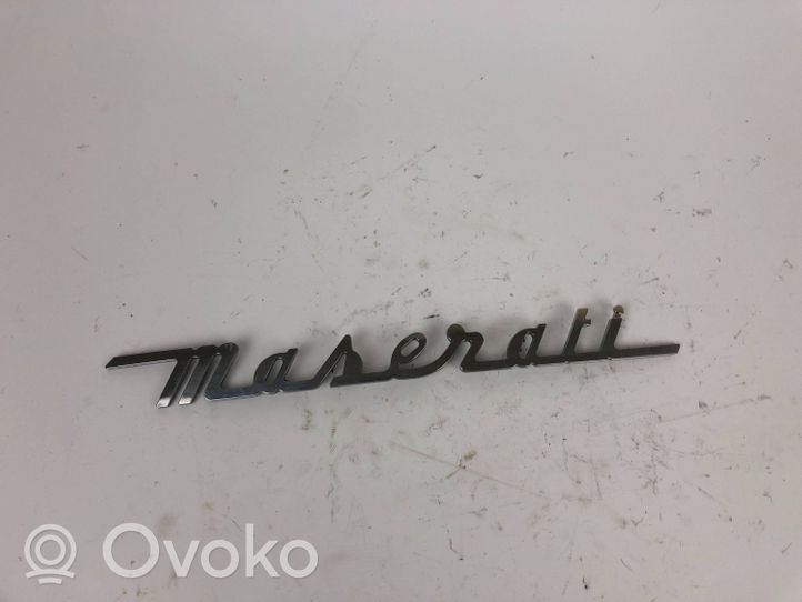 Maserati Levante Manufacturers badge/model letters 