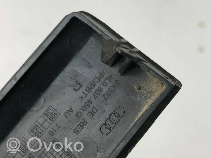 Audi Q7 4L Galinis tempimo kilpos dangtelis 4L0807450G