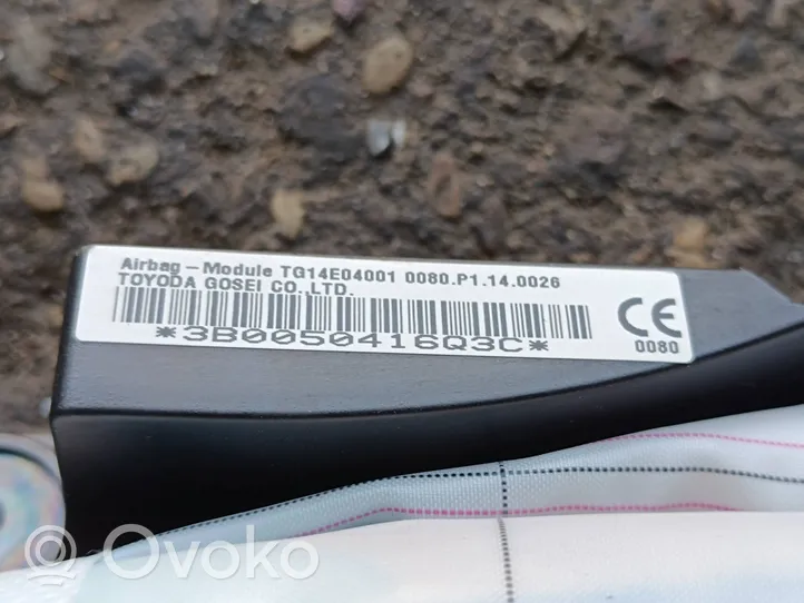 Toyota Mirai Stogo oro pagalvė (užuolaida) G0925424910