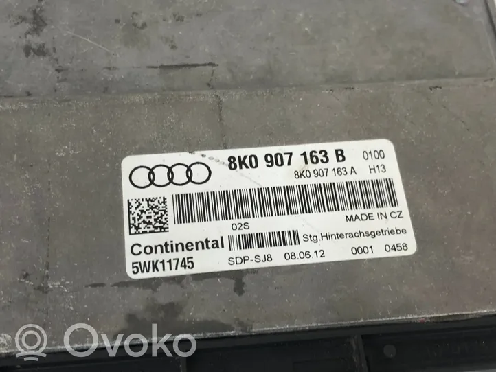 Audi A4 S4 B8 8K Unité de commande, différentiel boîte de transfert 8K0907163B