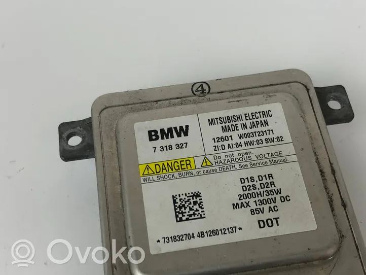 BMW 1 F20 F21 Ajovalojen virranrajoitinmoduuli Xenon 7318327