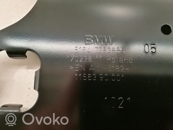 BMW M5 F90 Radiatoru paneļa augšējā daļa (televizors) 51647383855