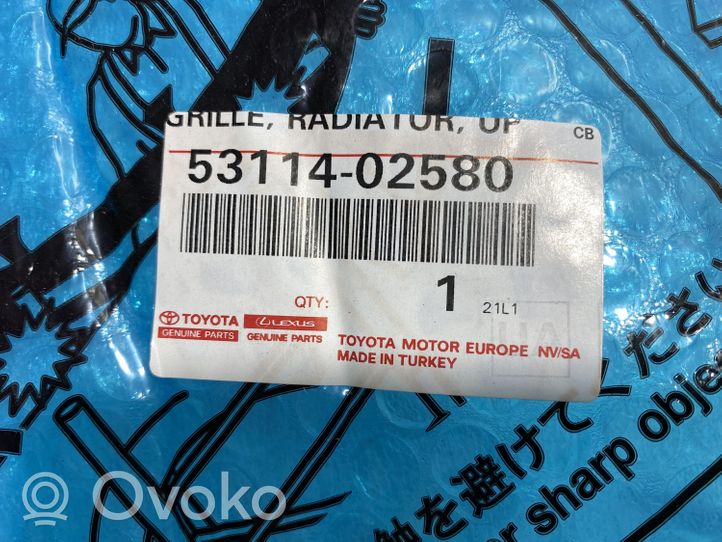 Toyota Corolla E210 E21 Grille calandre supérieure de pare-chocs avant 5311402580