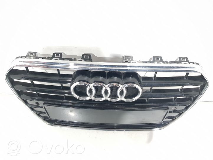 Audi A5 8T 8F Rejilla superior del radiador del parachoques delantero 8T0853651G