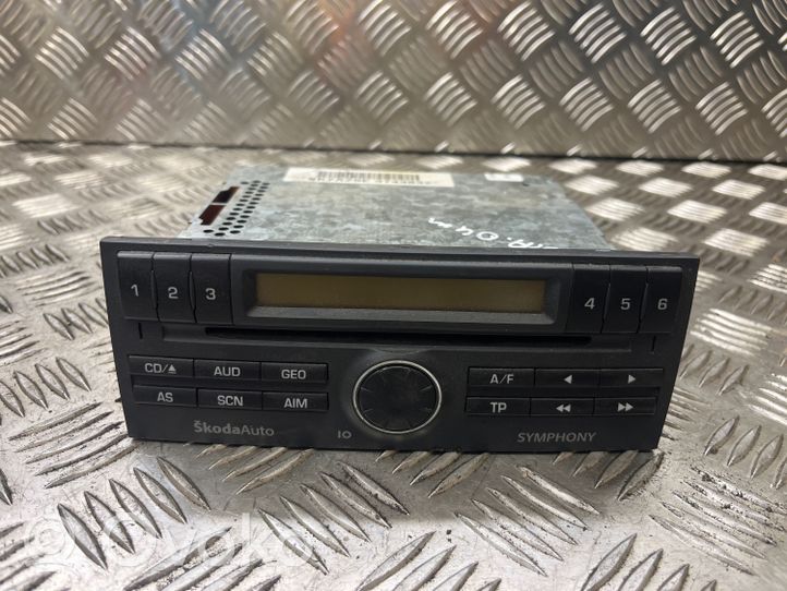 Skoda Fabia Mk1 (6Y) Panel / Radioodtwarzacz CD/DVD/GPS 6Y0035156E