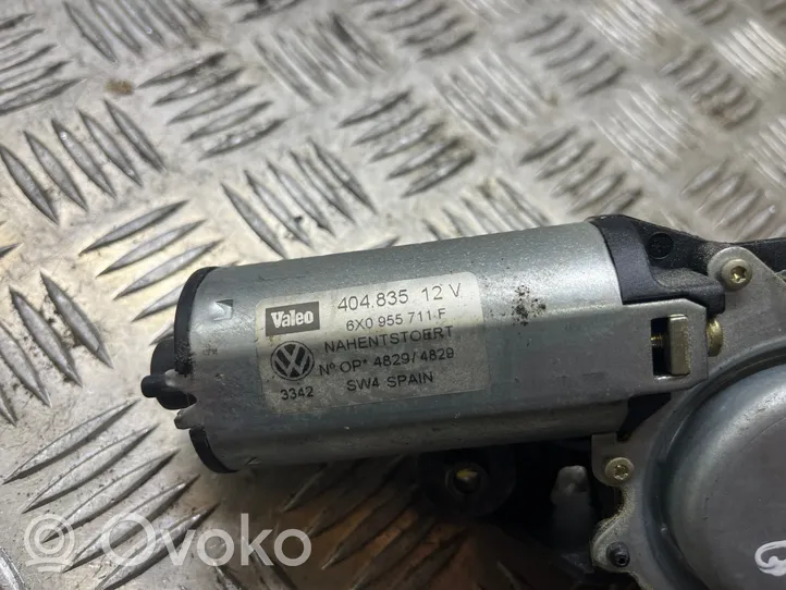 Volkswagen Lupo Motor del limpiaparabrisas trasero 6X0955711F