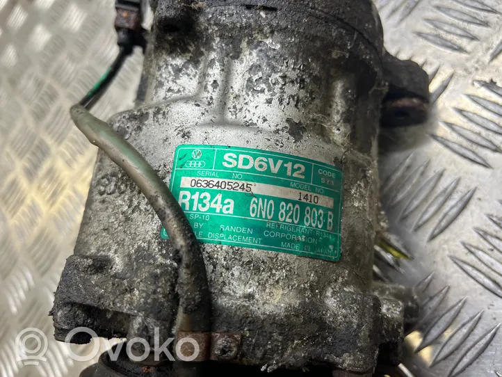 Volkswagen Lupo Air conditioning (A/C) compressor (pump) 6N0820803B