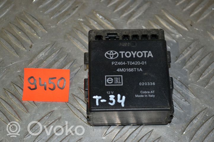 Toyota Avensis T250 Centralina/modulo sensori di parcheggio PDC PZ464T042001