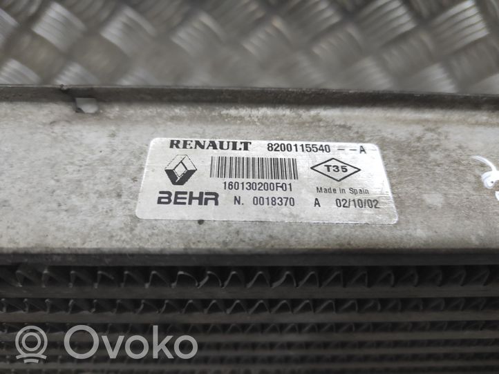 Renault Megane II Chłodnica powietrza doładowującego / Intercooler 8200115540