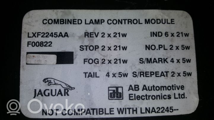 Jaguar XJ X300 Module d'éclairage LCM F00822