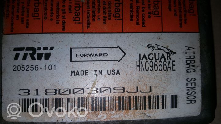 Jaguar XJ X308 Sterownik / Moduł Airbag 205256101