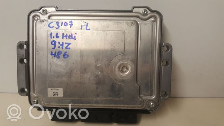 Citroen C3 Calculateur moteur ECU 9663755480