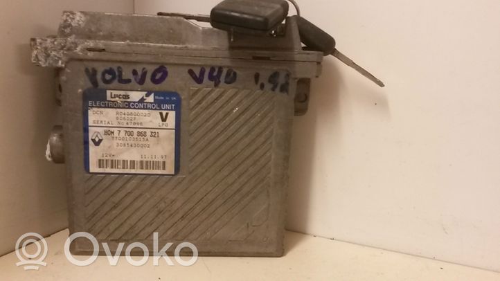 Volvo S40, V40 Kit calculateur ECU et verrouillage 