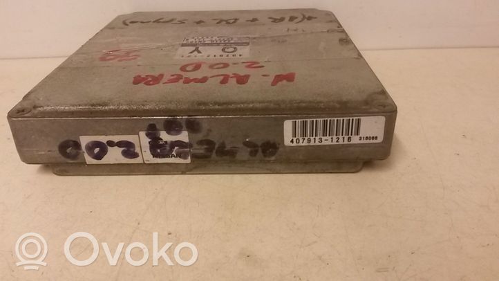 Nissan Almera Aizdedzes ECU komplekts 4079131216