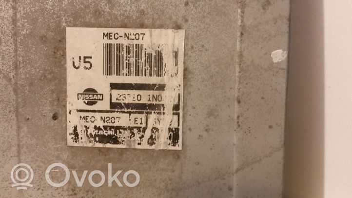 Nissan Almera Komputer / Sterownik ECU i komplet kluczy MECN207