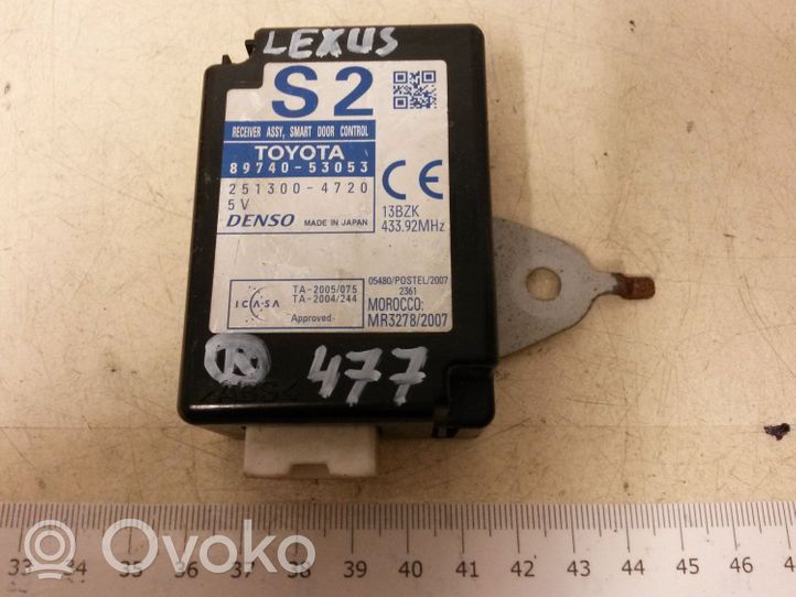 Lexus IS 220D-250-350 Komputer / Sterownik ECU i komplet kluczy 8966153D80