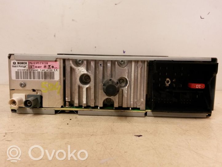 Citroen C5 Radio/CD/DVD/GPS-pääyksikkö 96669680XT