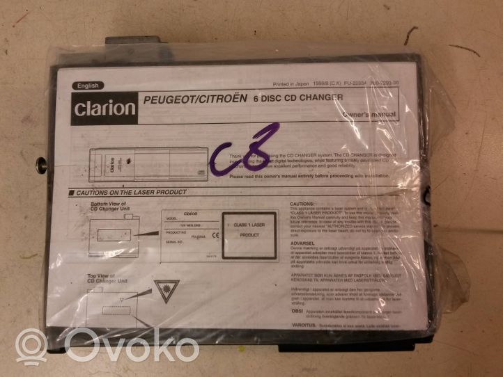 Citroen C8 Changeur CD / DVD PU2293B
