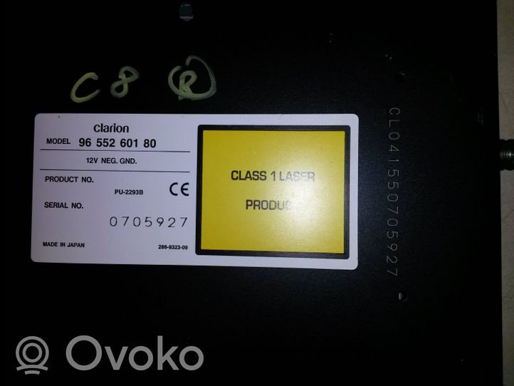 Citroen C8 Zmieniarka płyt CD/DVD PU2293B