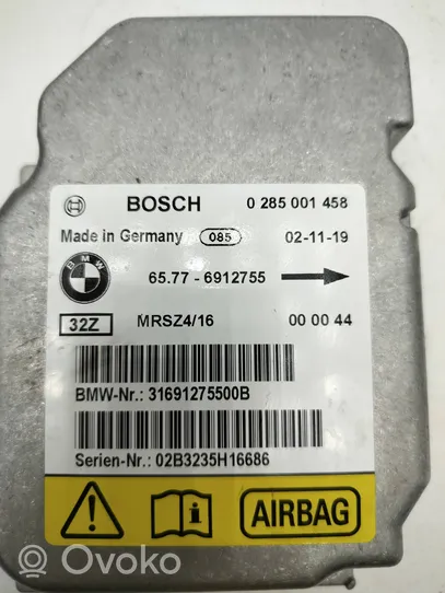 BMW 3 E46 Gaisa spilvenu vadības bloks 6912755