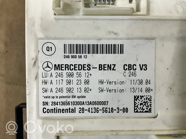 Mercedes-Benz B W246 W242 Unité de contrôle SAM A2469005612