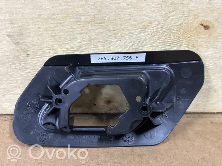 Porsche Cayenne (92A) Support de buse de lave-phares 7P5807756E