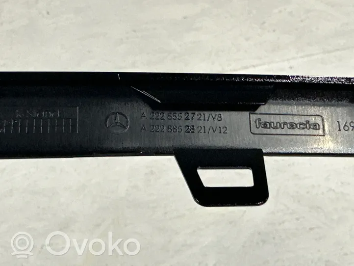 Mercedes-Benz S W222 Modanatura separatore del paraurti anteriore A2228852721