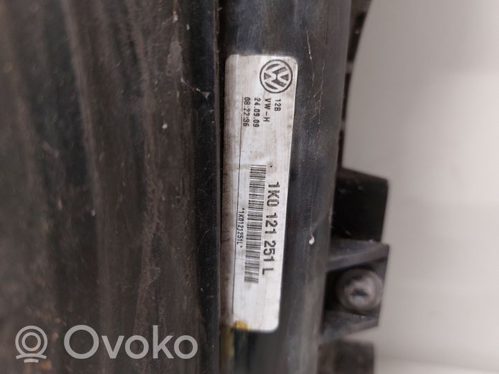 Volkswagen Golf VI Wasserkühler Kühlerdpaket 1K0121251L