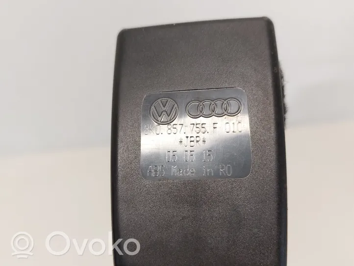 Audi A4 Allroad Klamra przedniego pasa bezpieczeństwa 8K0857755F