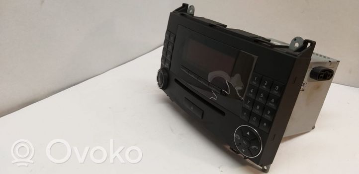 Mercedes-Benz A W169 Radio/CD/DVD/GPS-pääyksikkö A1698204789