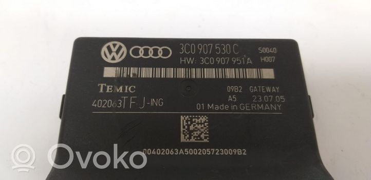 Volkswagen PASSAT B7 Gateway valdymo modulis 3C0907530C