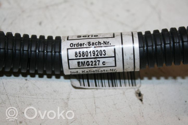 BMW 5 G30 G31 Faisceau de câblage pour moteur 858019203