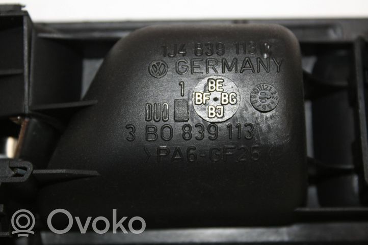 Volkswagen PASSAT B5.5 Maniglia interna per portiera anteriore 1J4839113C