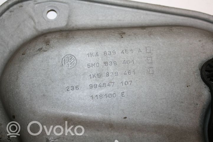 Volkswagen Golf V Mechanizm podnoszenia szyby tylnej bez silnika 5M0839461