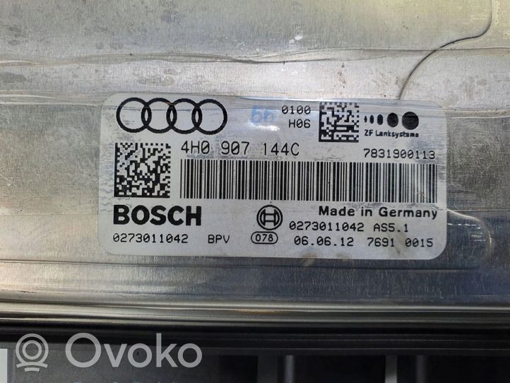 Audi A8 S8 D4 4H Moduł / Sterownik wspomagania kierownicy 4H0907144C WSPOMAGANIA