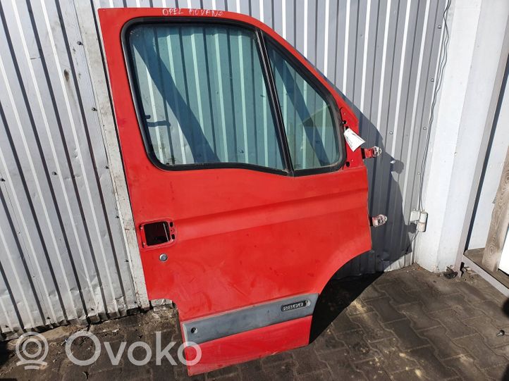 Opel Movano A Drzwi przednie CZERWONY