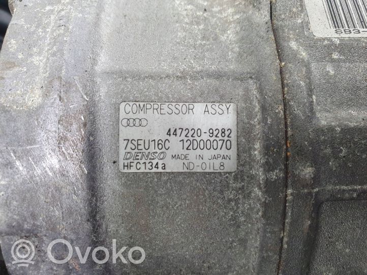 Audi A8 S8 D3 4E Compressore aria condizionata (A/C) (pompa) 447220-9282