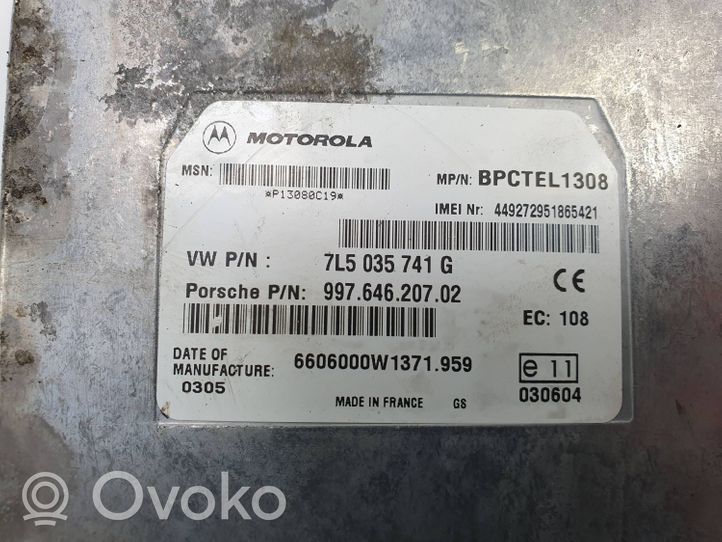 Porsche Cayenne (9PA) Module reconnaissance vocale 7L5035741G